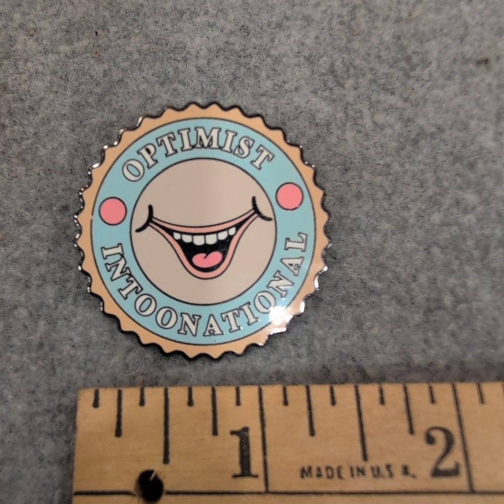 Disney Optimist Intoonational Enamel Pin Limited Edition 2400 Series 5 of 5 - Picture 2 of 3